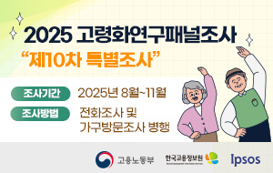 2025 고령화연구패널조사 실시
